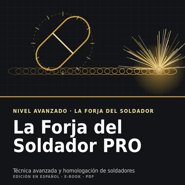 Portada del e-book La Forja del Soldador PRO, edición en español