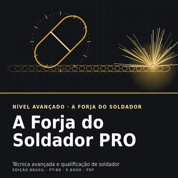 Capa do e-book A Forja do Soldador PRO, edição Brasil
